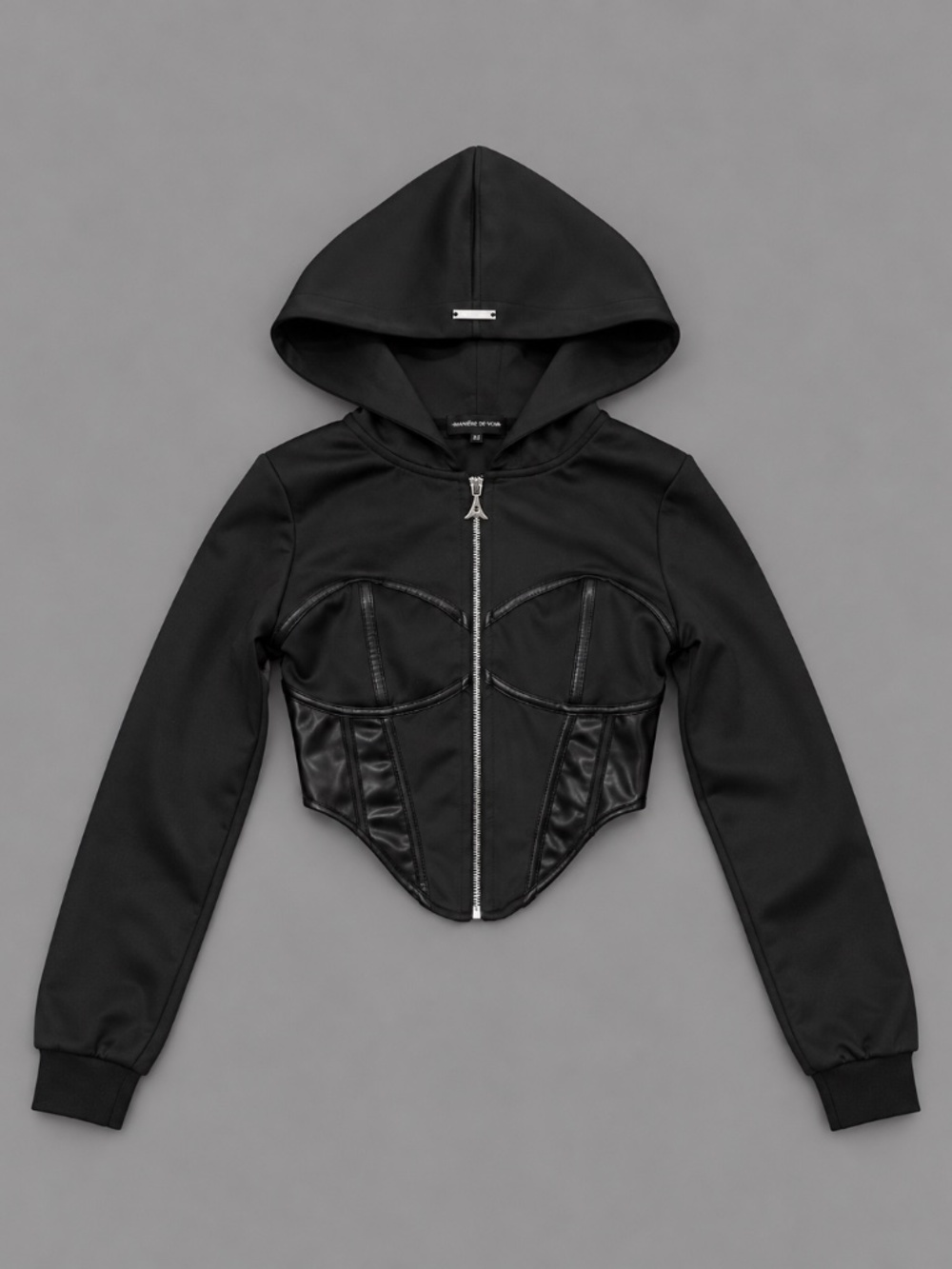Manière De Voir Corset Hooded Zip Jacket – Size 0